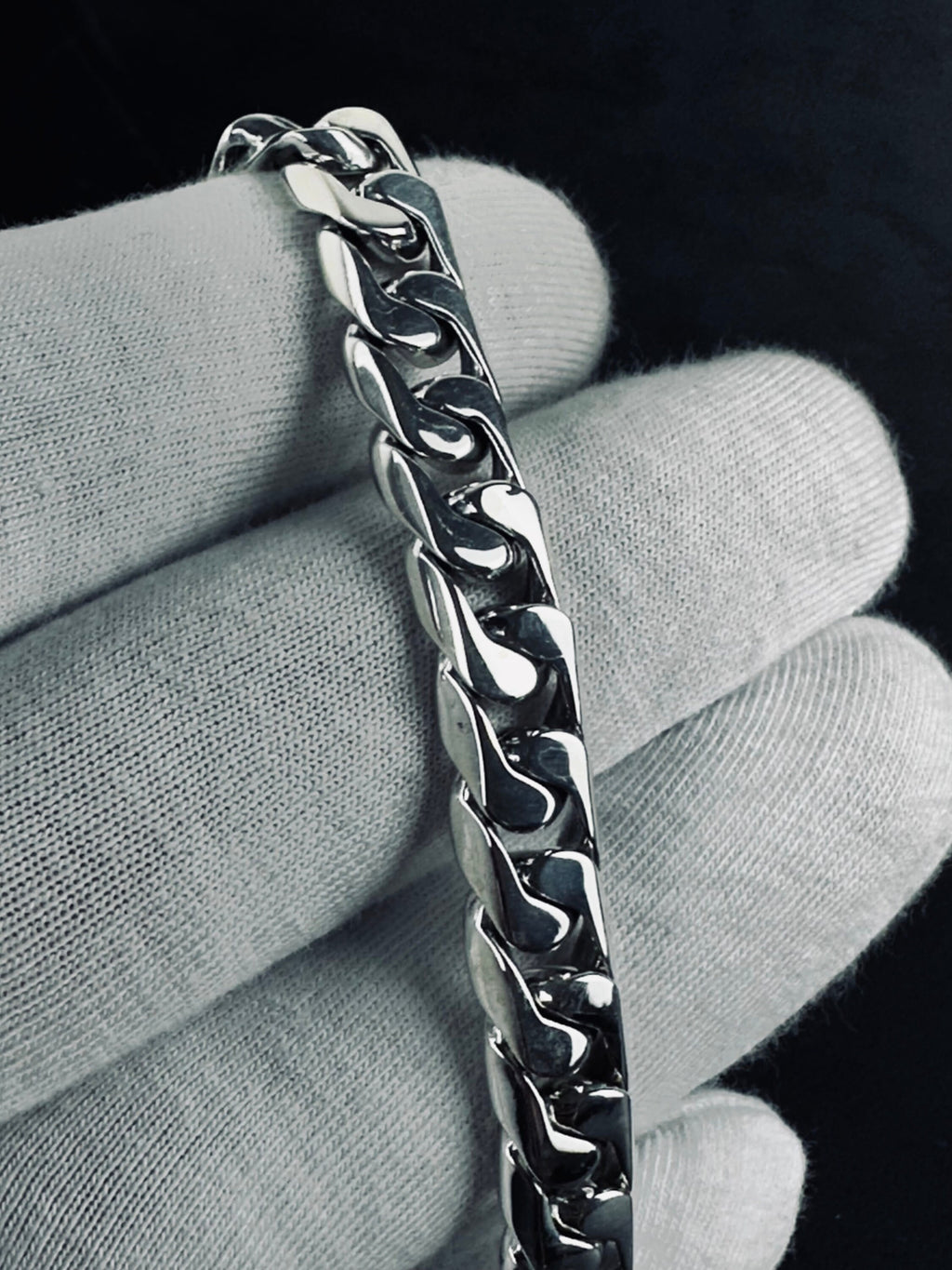 Silver Bracelet: Handmade 925 Sterling - Removable Custom Look