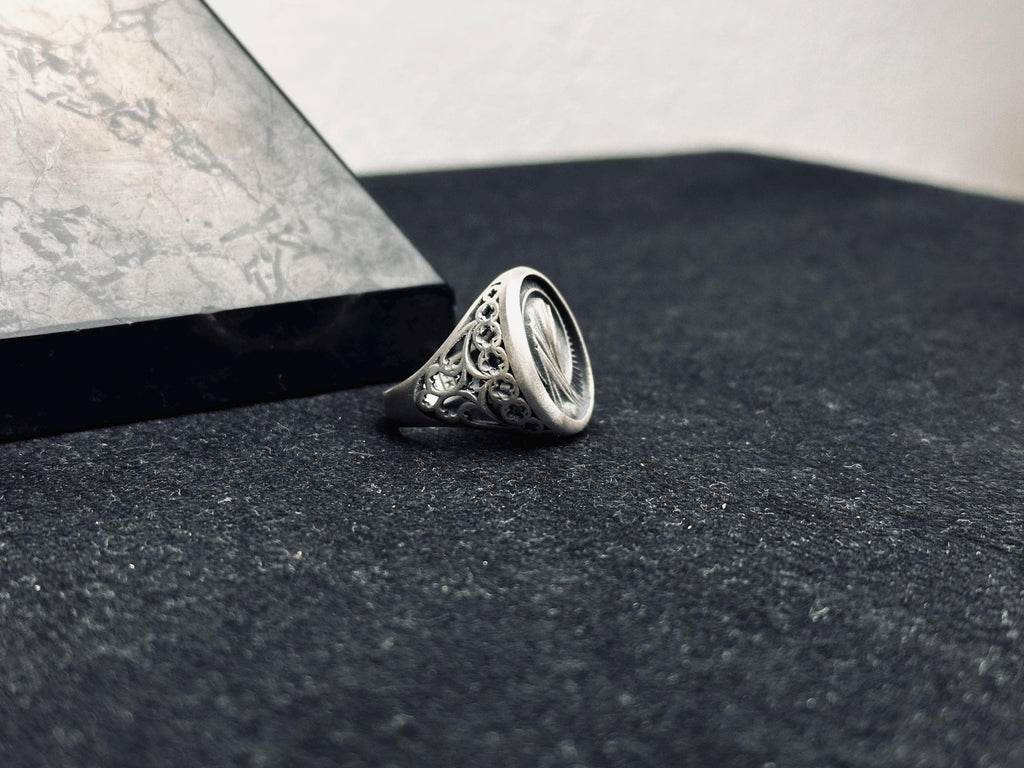 Virgin Mary Sterling Silver Ring - Miraculous Religious Jewelry