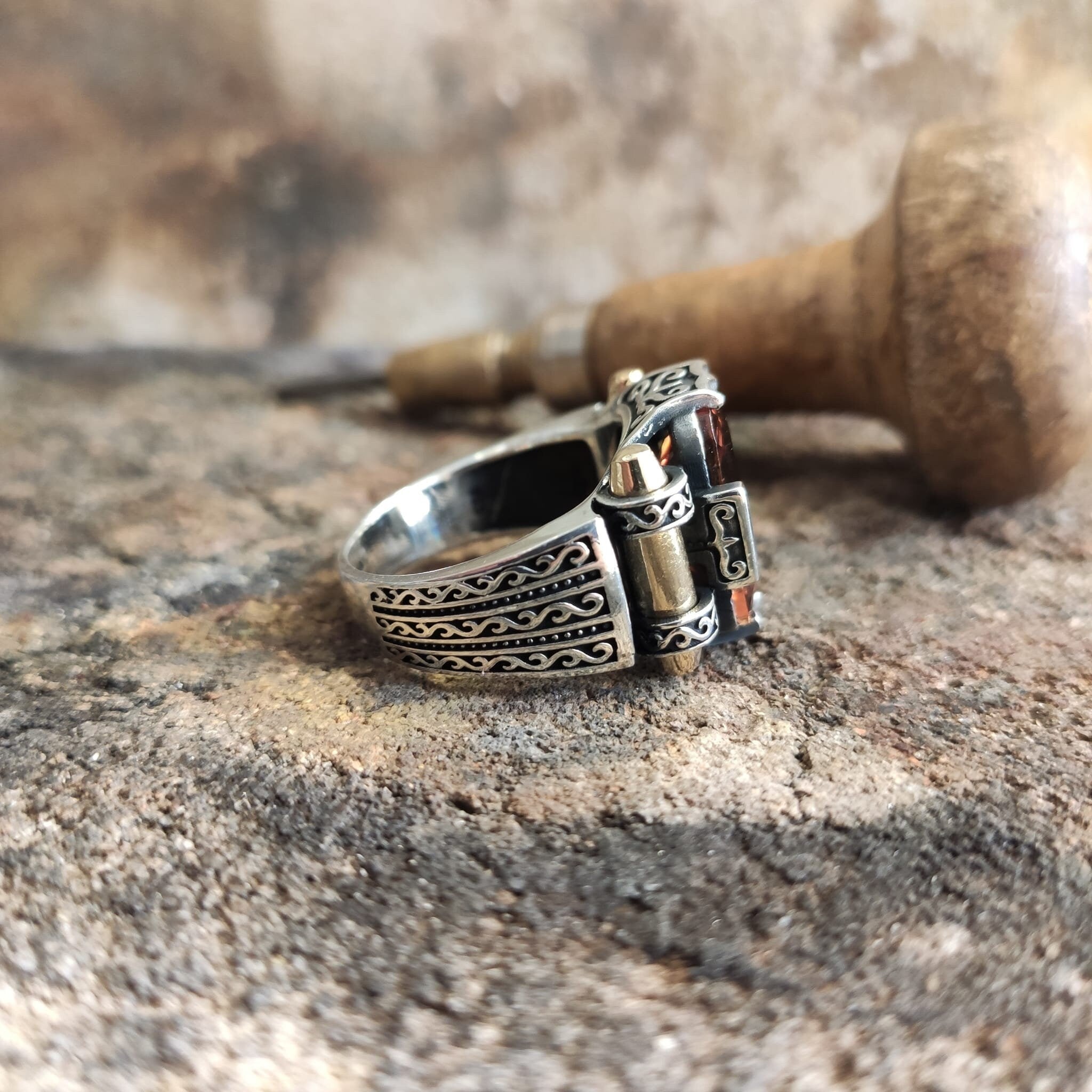 Color Changing Sultanite Ring: Sterling Silver Jewelry (Handmade)