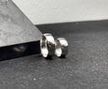 Sterling Silver Couple Ring Set - Personalized Wedding Bands