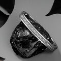Cuff Bracelet: Sterling Silver, Custom Engraved - Unisex Style