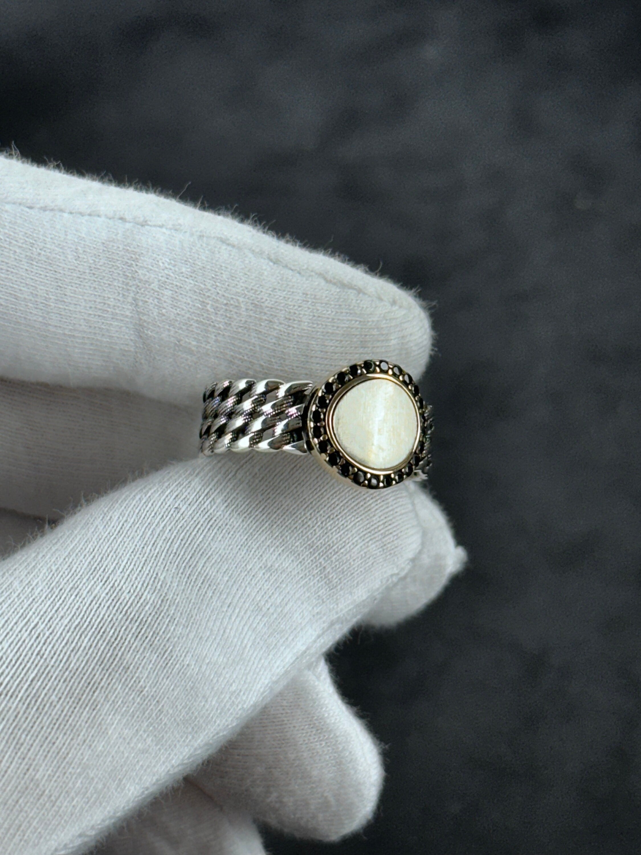 Minimalist Sterling Silver Ring: Custom Handmade, Adjustable Style