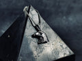 Eagle Head Necklace: Sterling Silver Wildlife Design - Handmade