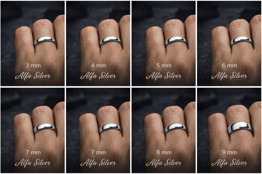 Handmade Sterling Silver Wedding Band – Minimalist Unisex Ring