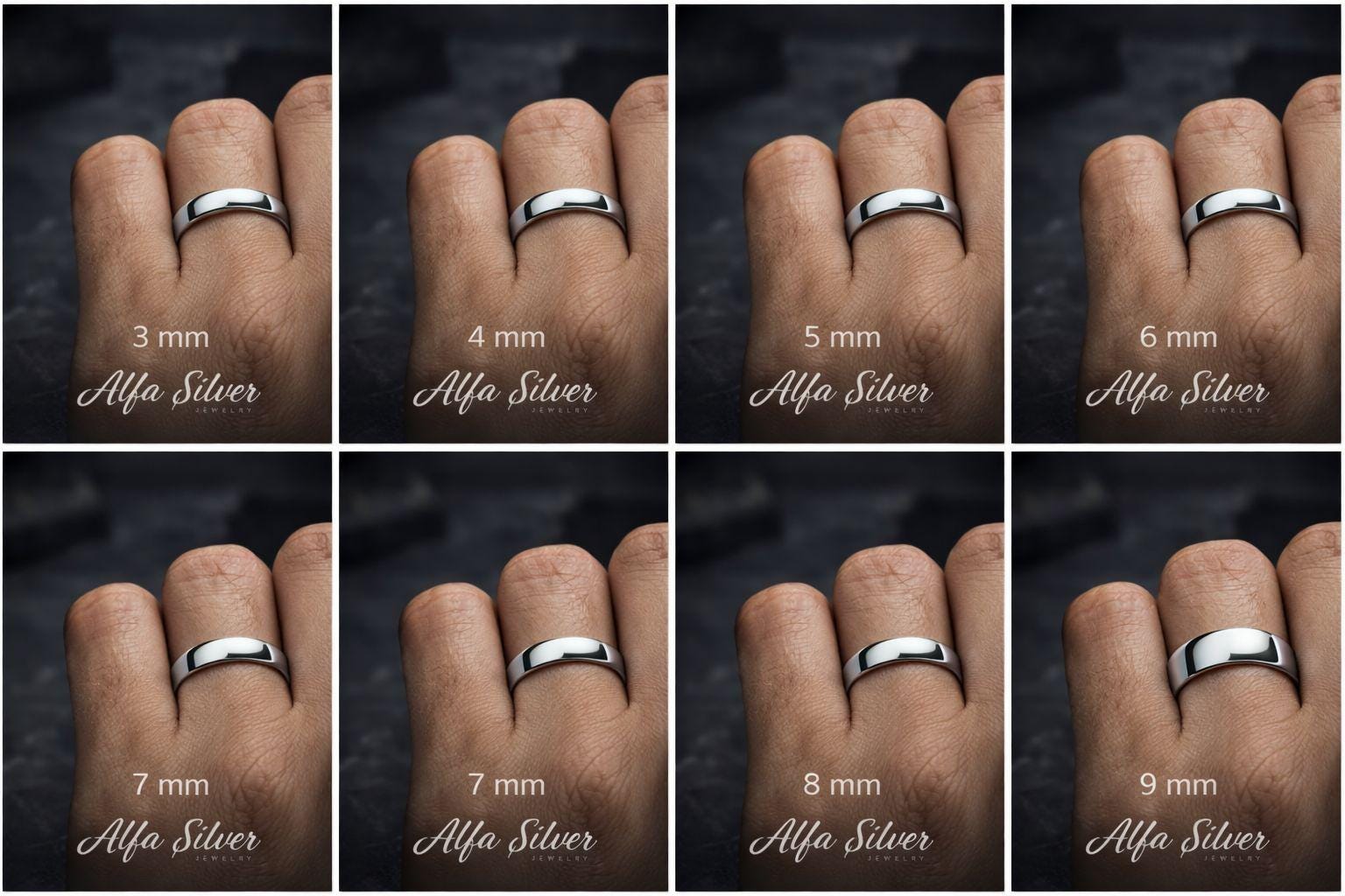 Handmade Sterling Silver Wedding Band – Minimalist Unisex Ring