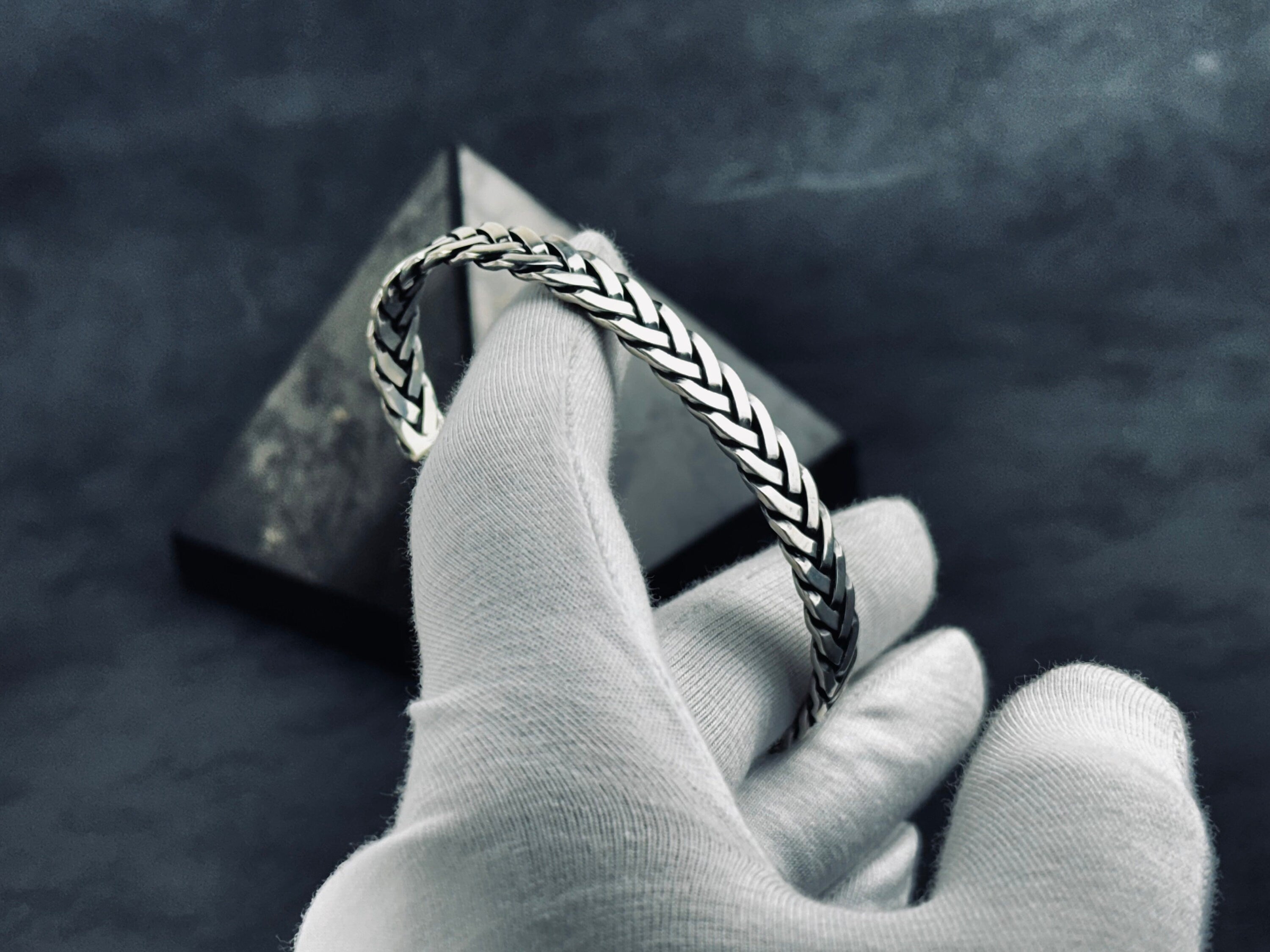 Byzantine Bracelet: Sterling Silver Ancient Rome Style (Handmade)