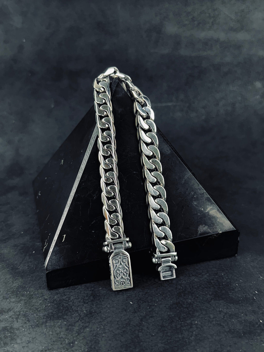 Silver Bracelet: Handmade 925 Sterling - Removable Custom Look