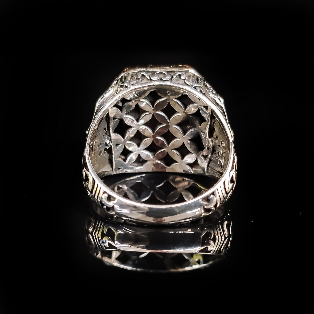 Sterling Silver Sultanite Ring, Mystic Gemstone (Color Shifts Under Light)
