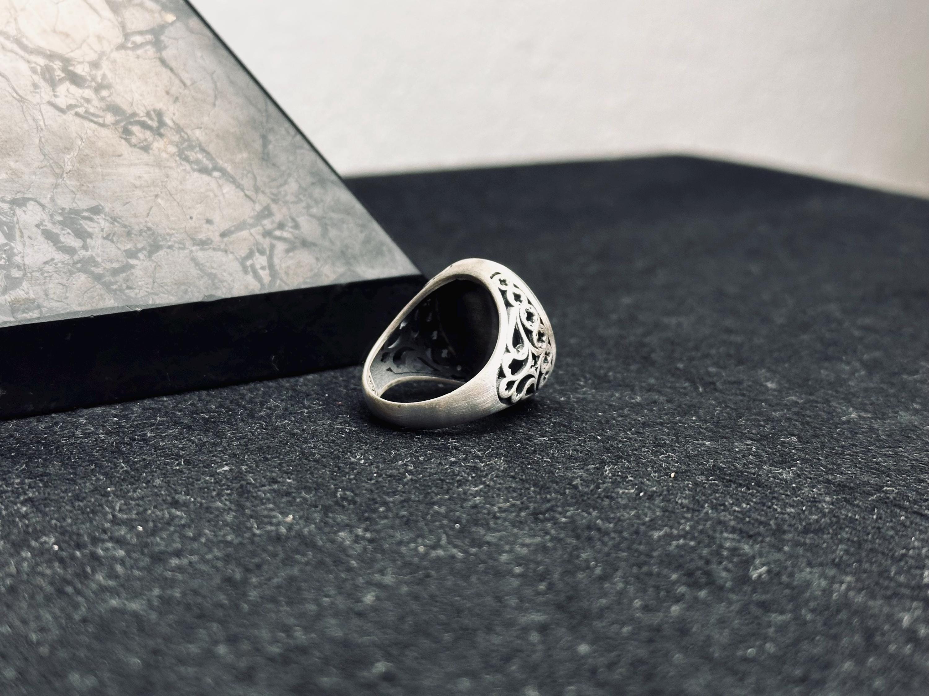 Virgin Mary Sterling Silver Ring - Miraculous Religious Jewelry
