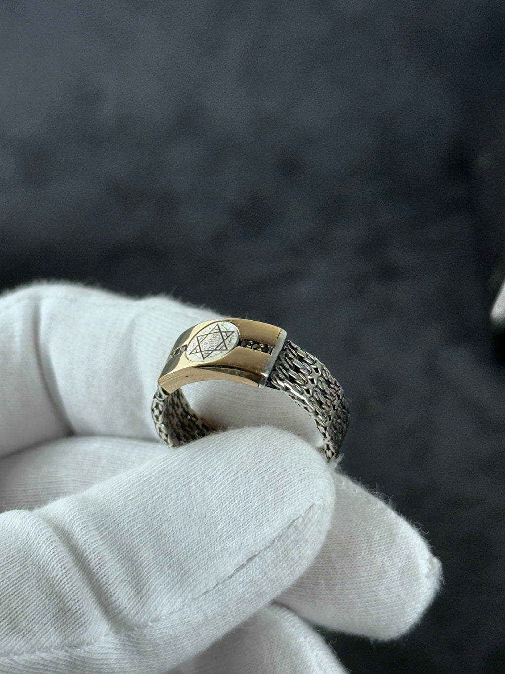 Solomon King Sterling Silver Ring, Minimalist Handmade (Adjustable)