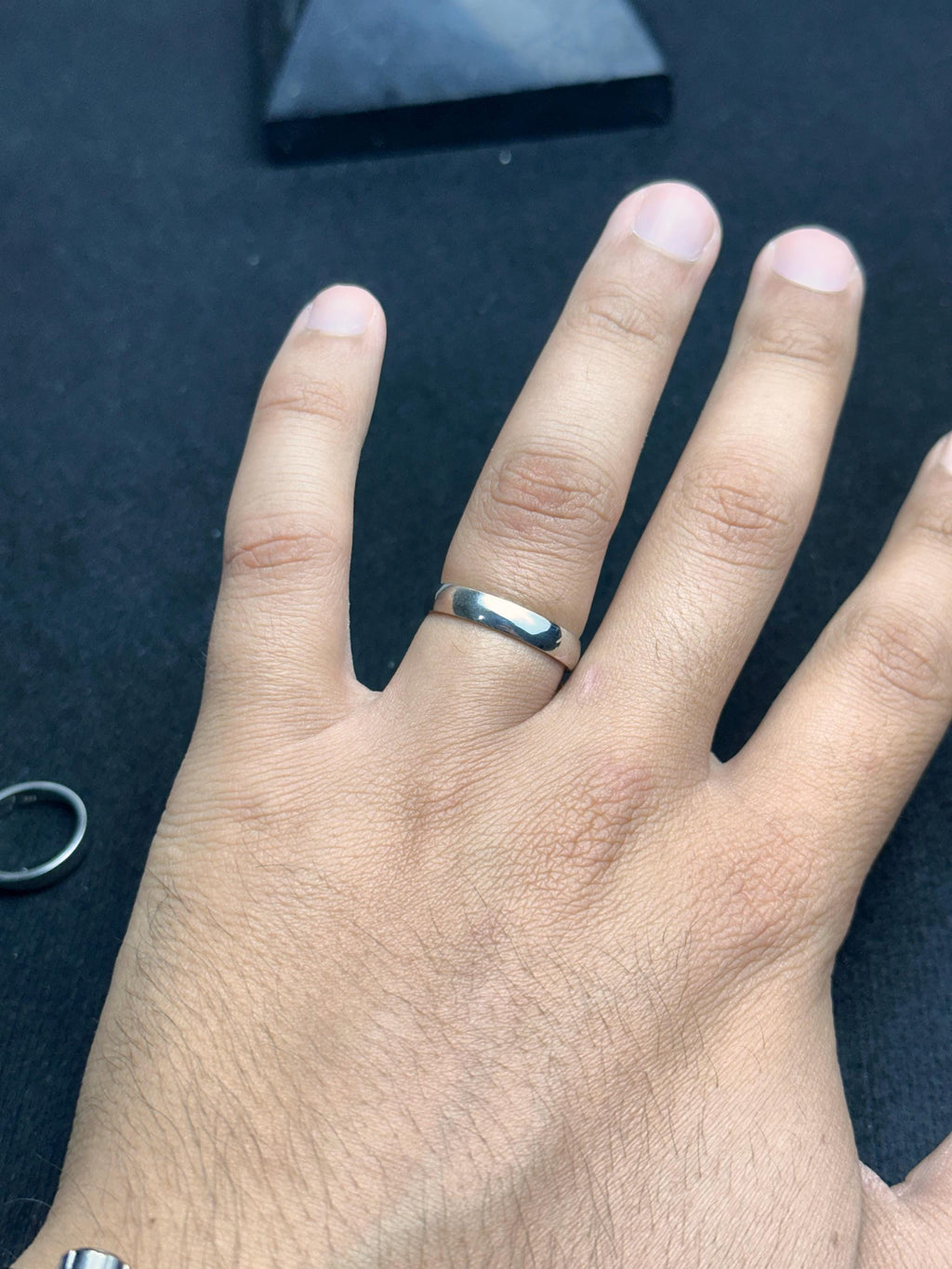 Personalized Sterling Silver Couple Rings: Adjustable Promise Rings