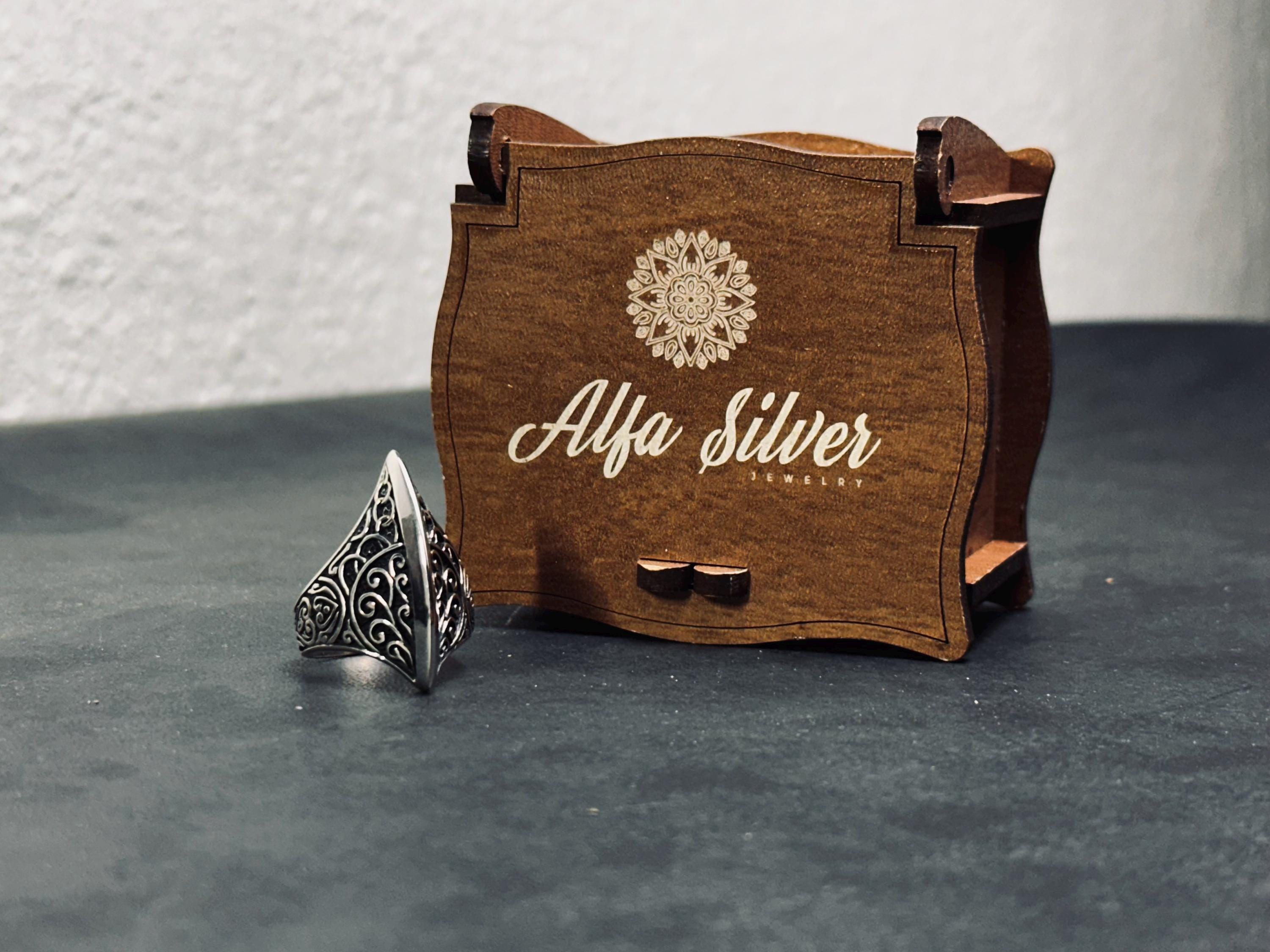 Thumb Ring: Sterling Silver Ouroboros - Greek Myth Inspired