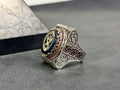 Sterling Silver Zulfiqar Sword Ring - Hazrat Ali Symbol