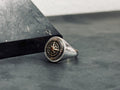 Compass Sterling Silver Ring - Handmade Adventure Jewelry