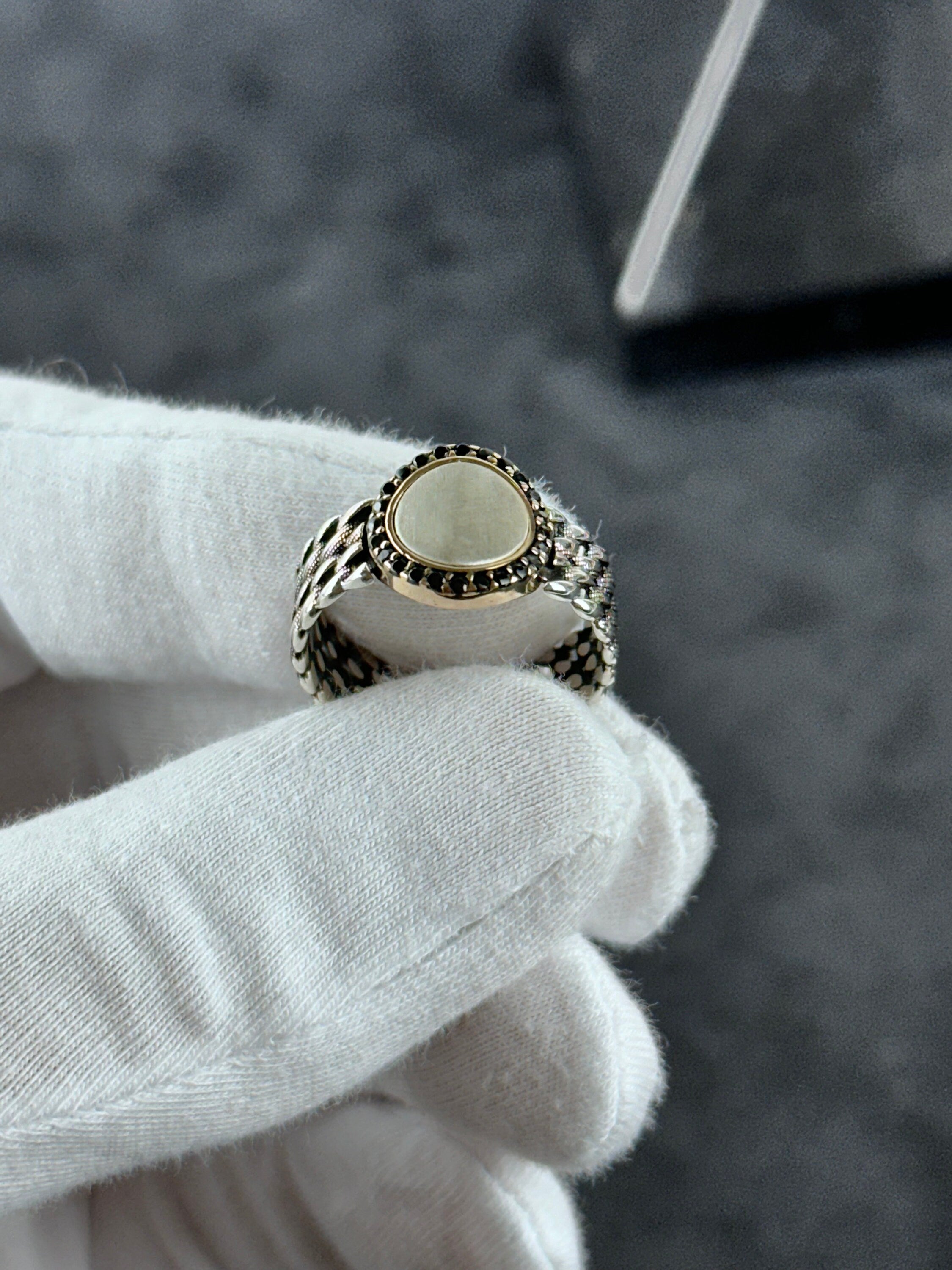 Minimalist Sterling Silver Ring: Custom Handmade, Adjustable Style