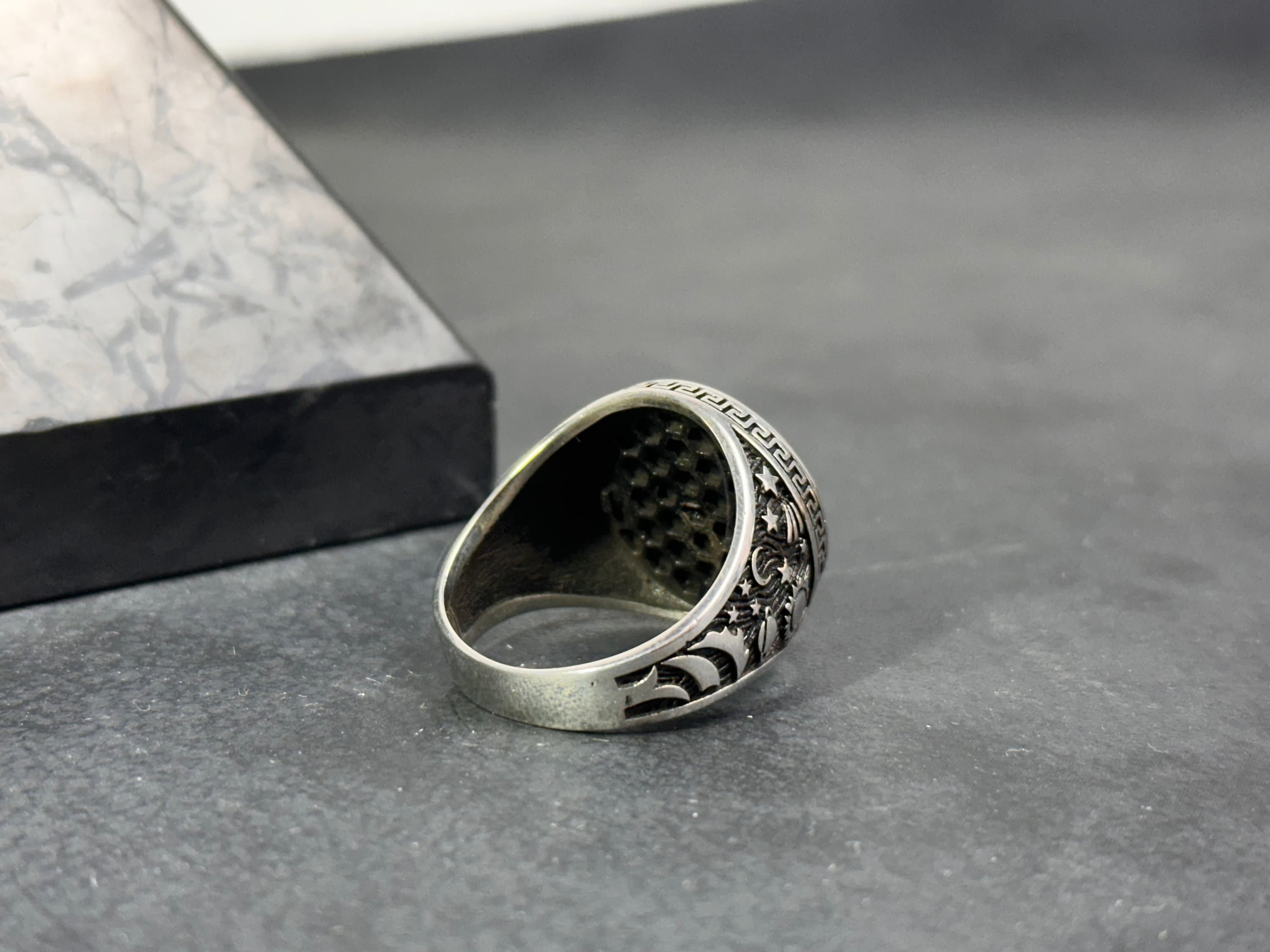 Libra Ring: Sterling Silver Astrology Jewelry (Zodiac Sign, Dainty)