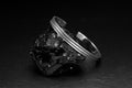 Engraved Silver Cuff Bracelet: Handmade Sterling - Gift Box Included