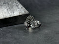Artisan Sterling Silver Eagle Ring (Handmade, Solid 925)