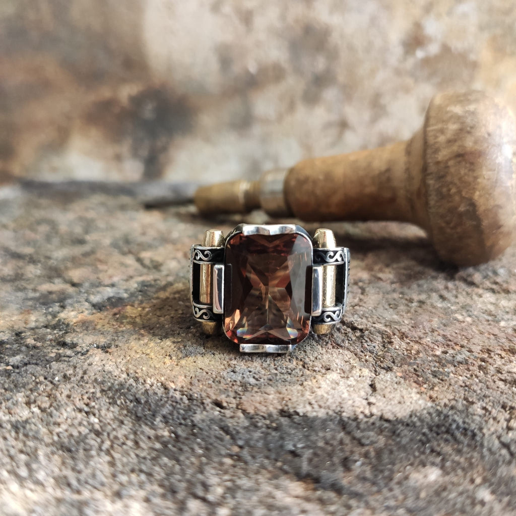 Color Changing Sultanite Ring: Sterling Silver Jewelry (Handmade)