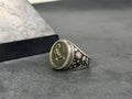 Sterling Silver Scorpio Ring: Zodiac Astrology Jewelry