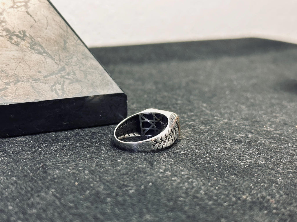 Minimalist Rectangle Ring: Handmade Sterling Silver (Multiple Sizes)