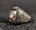 Sultanite Statement Ring - Sterling Silver, Color Changing Gem