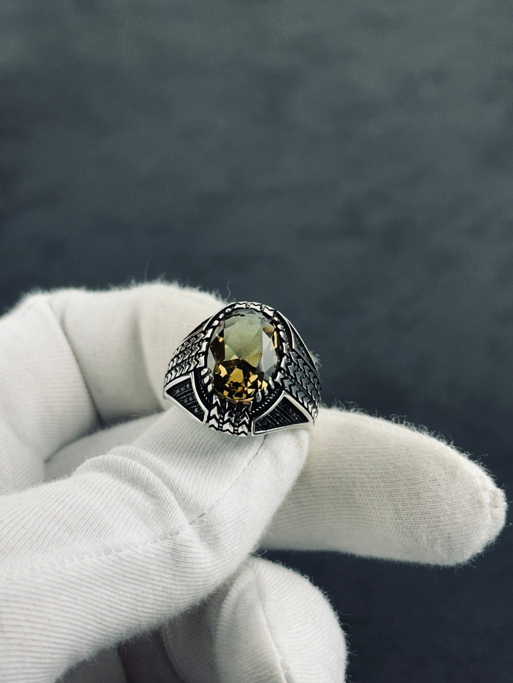 Diaspore Gemstone Ring, Sterling Silver, Color-Shift Sultanit (Handmade)