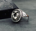 Sterling Silver Handshake Ring: Loyalty and Friendship Symbol