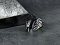 Eagle Ring: Sterling Silver Handmade - Bold Men's Statement