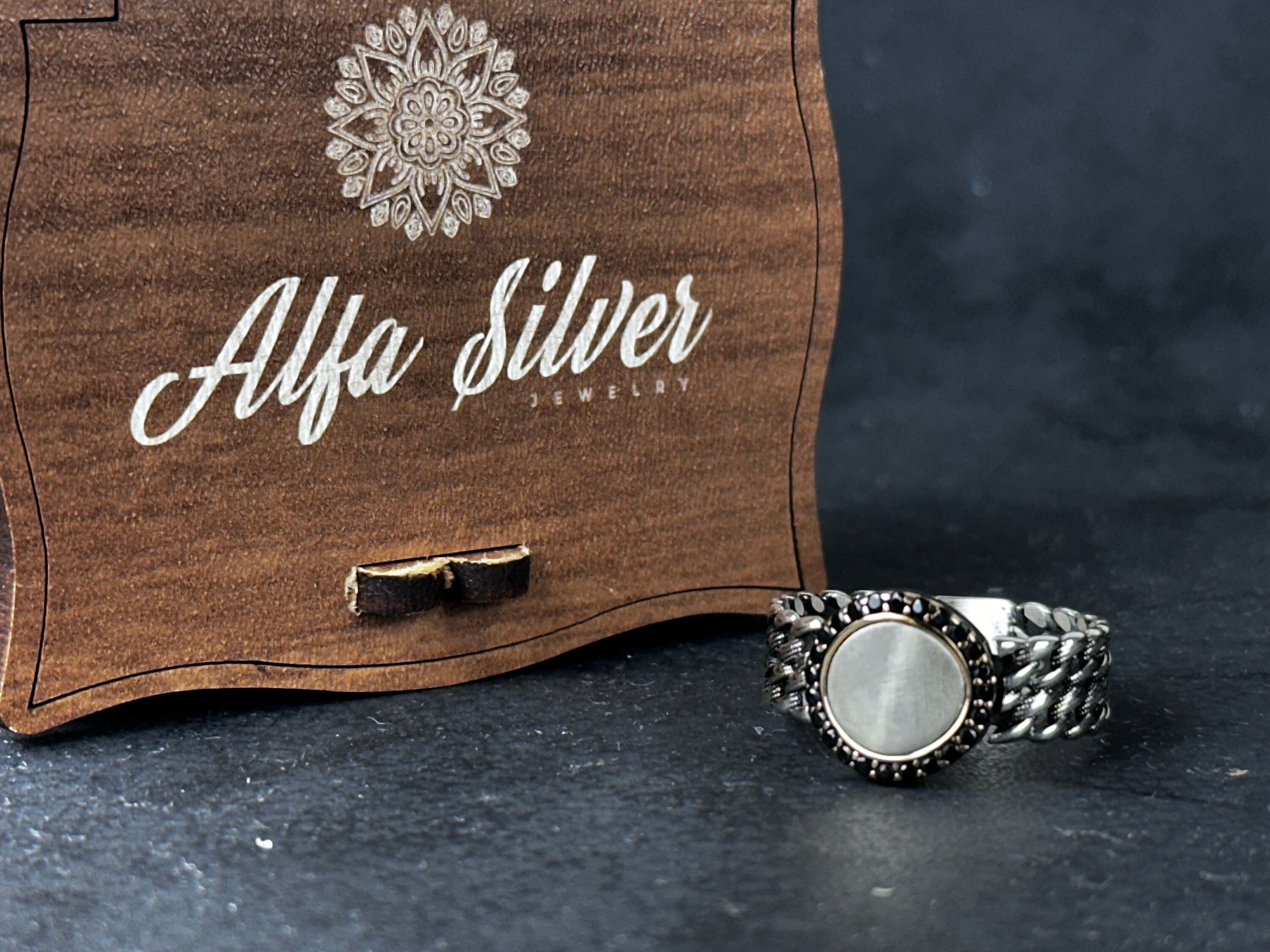 Minimalist Sterling Silver Ring: Custom Handmade, Adjustable Style