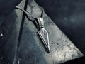Arrowhead Necklace: Sterling Silver Boho Style - Festival Accessory