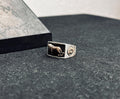 Sterling Silver Lion Ring - Men's Bold Zodiac Design