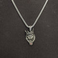 Gorilla Pendant Necklace: Sterling Silver - Handmade Jewelry