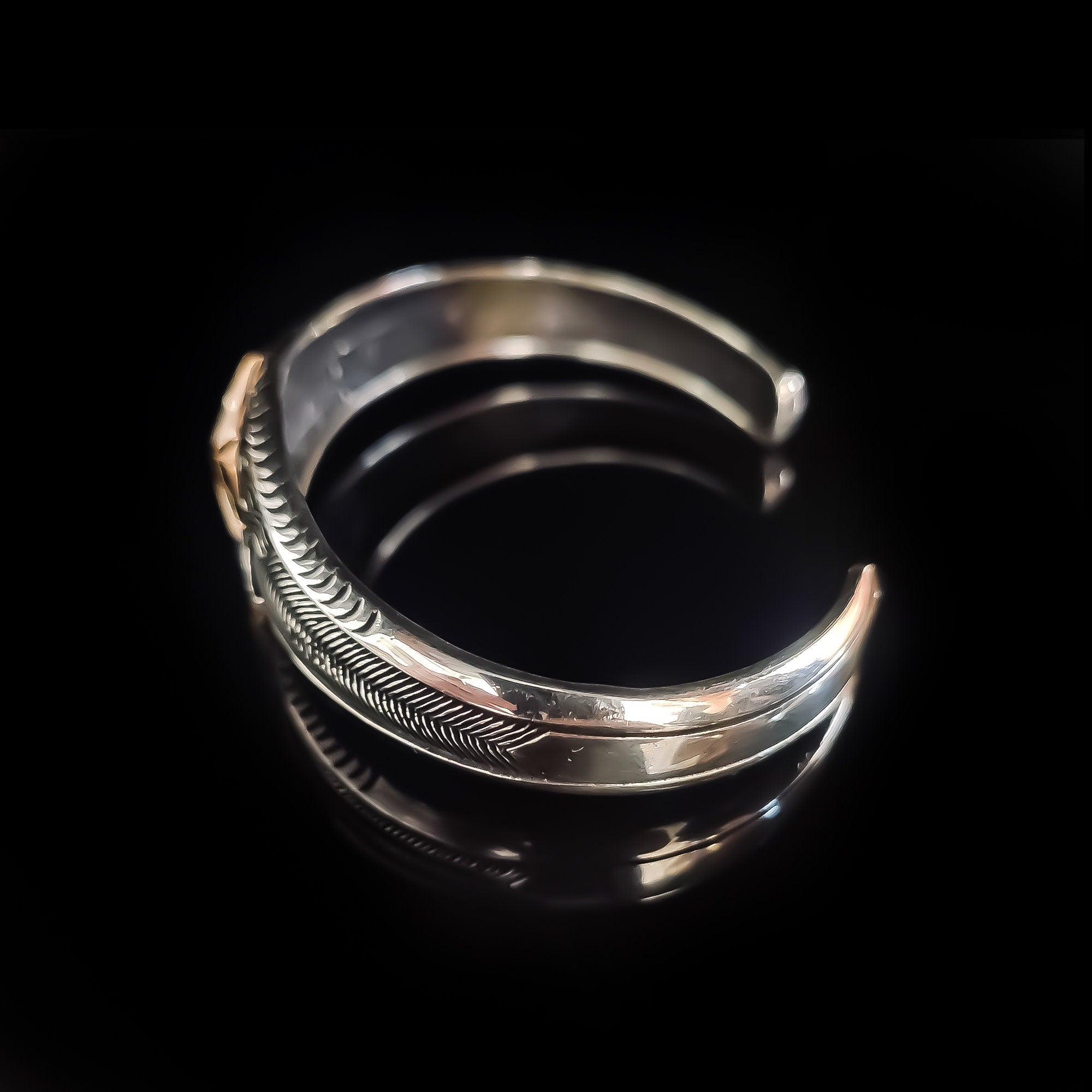 Compass Bracelet: Sterling Silver Handmade - Men's Jewelry