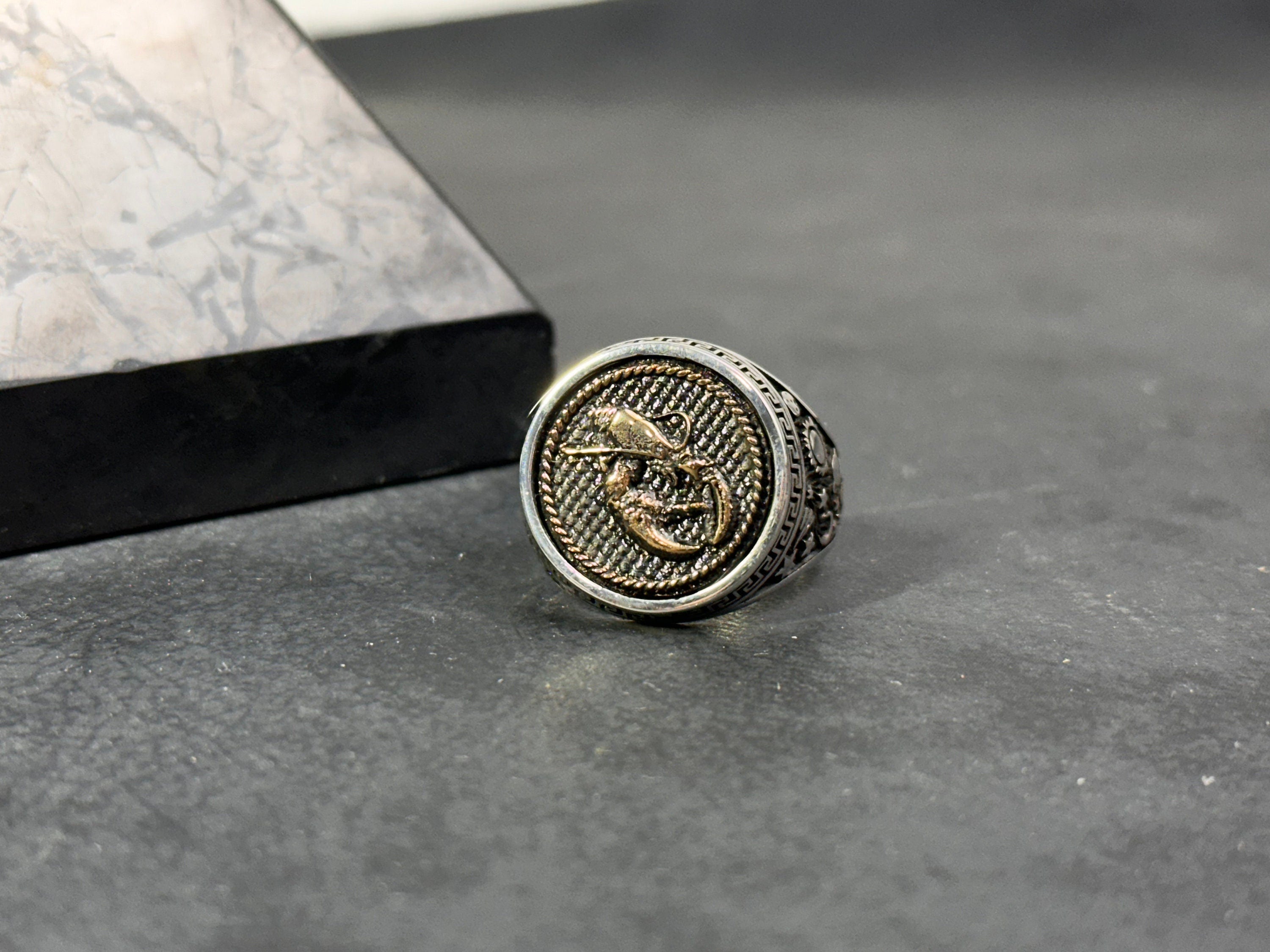 Cancer Zodiac Ring - Dainty Sterling Silver Astrology Band