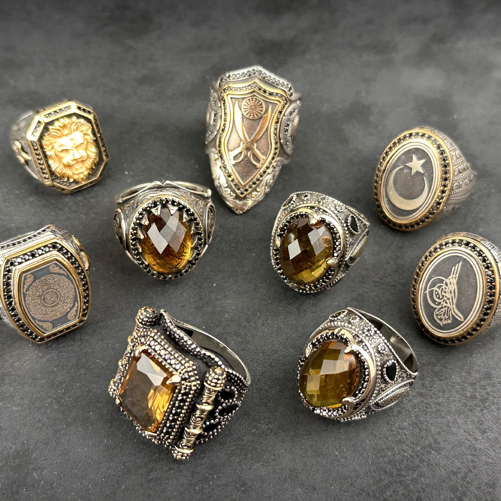 Surah al-Inshirah Silver Ring - Handmade Islamic Prayer Jewelry