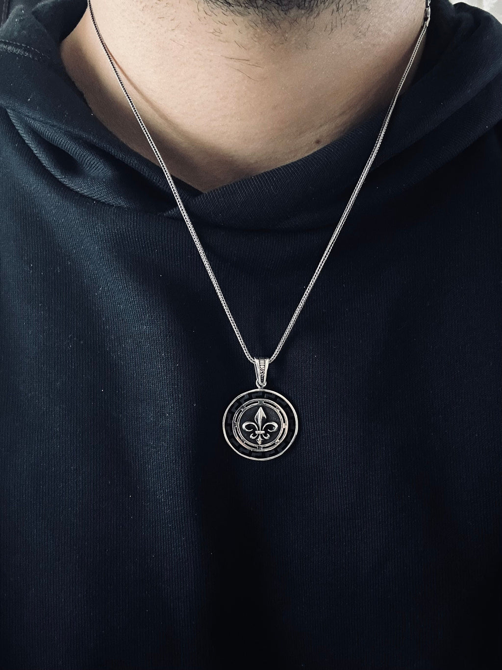 Medusa Pendant Necklace: Double-Sided Myth Design (Sterling Silver)