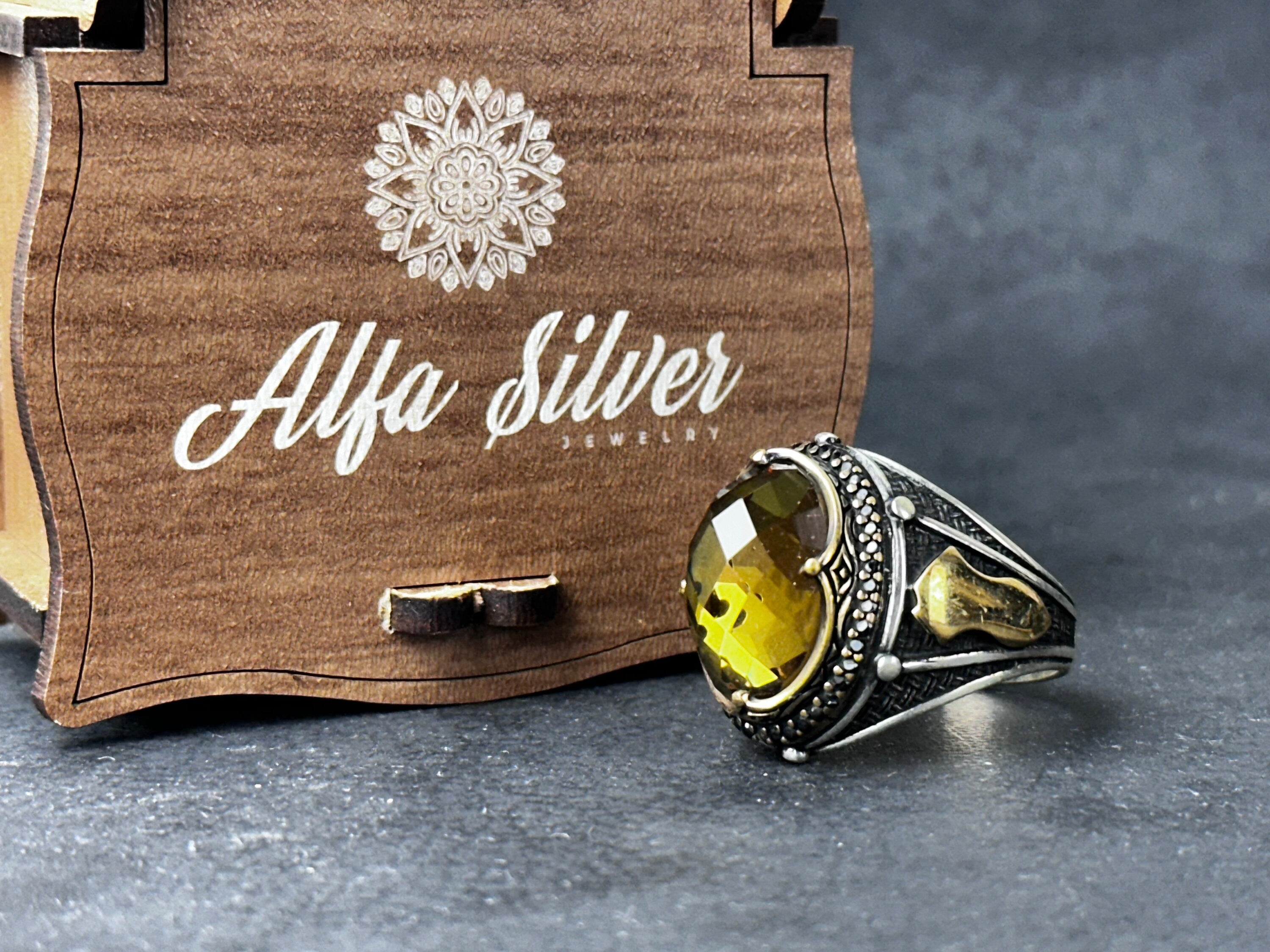 Color Change Diaspore Ring: Sterling Silver, Unique Gemstone