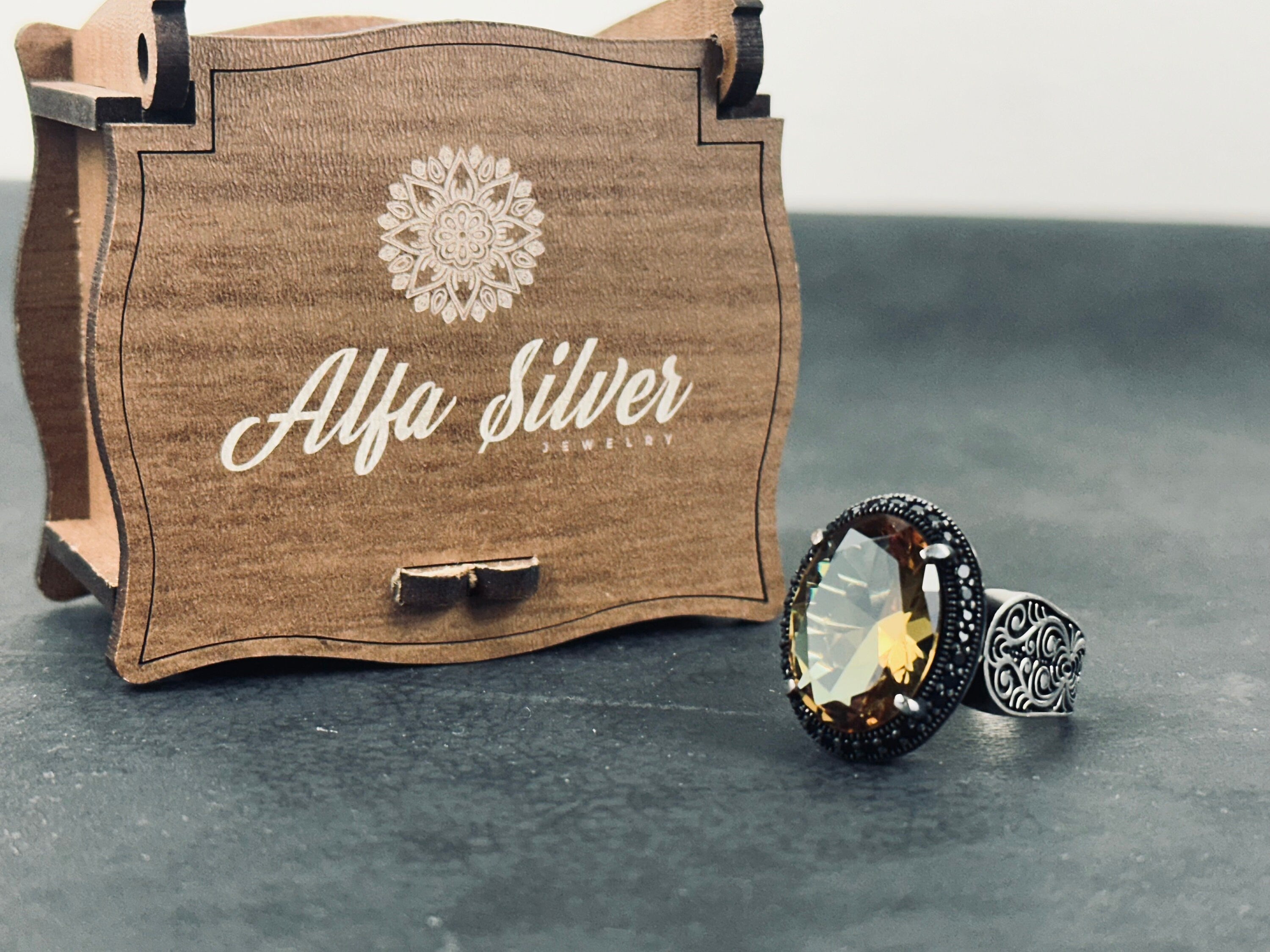 Sultanite Oval Ring - Color Changing Gemstone in Sterling Silver