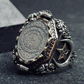 Surah Inshirah Ring: Sterling Silver - Handmade Arabic Script