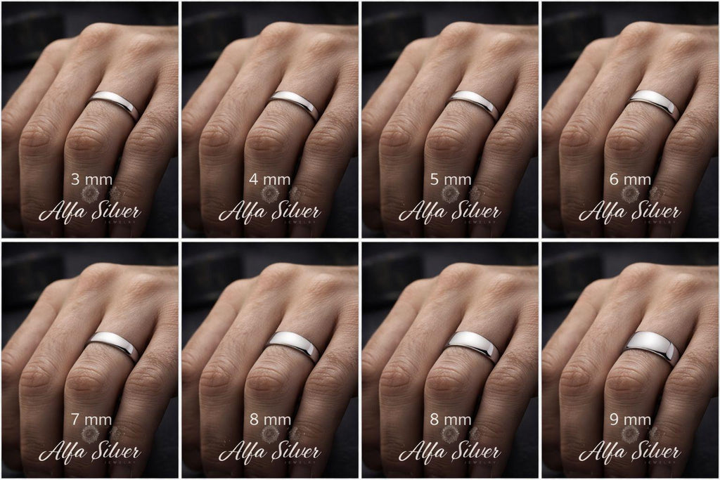 Handmade Sterling Silver Wedding Band – Minimalist Unisex Ring