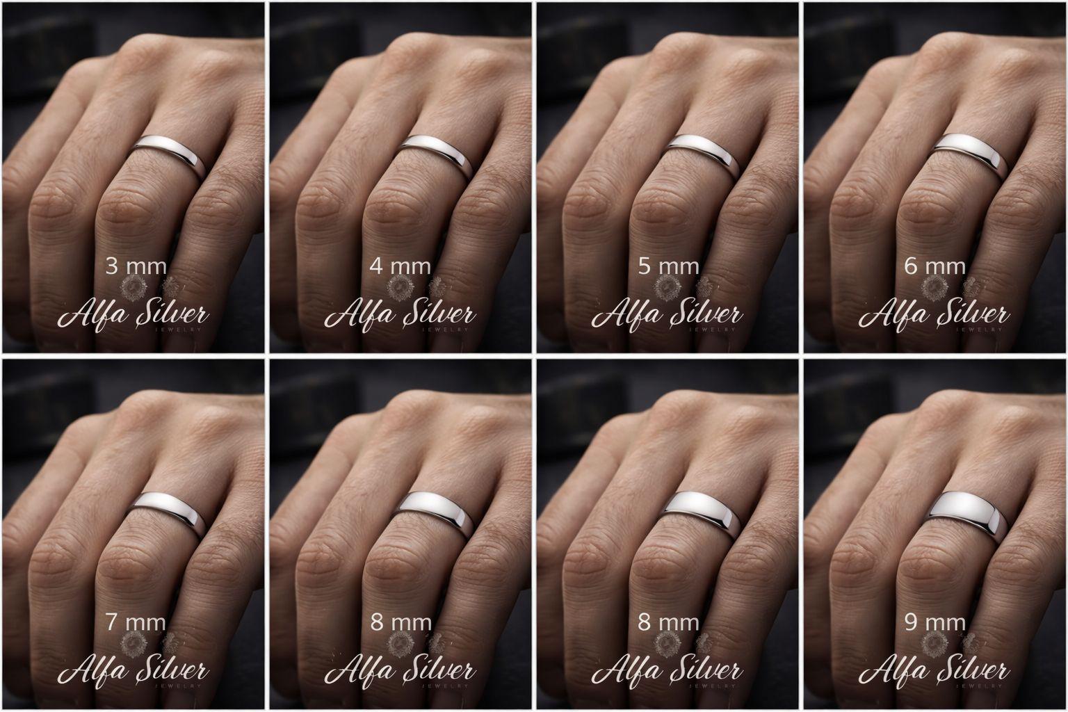 Handmade Sterling Silver Wedding Band – Minimalist Unisex Ring