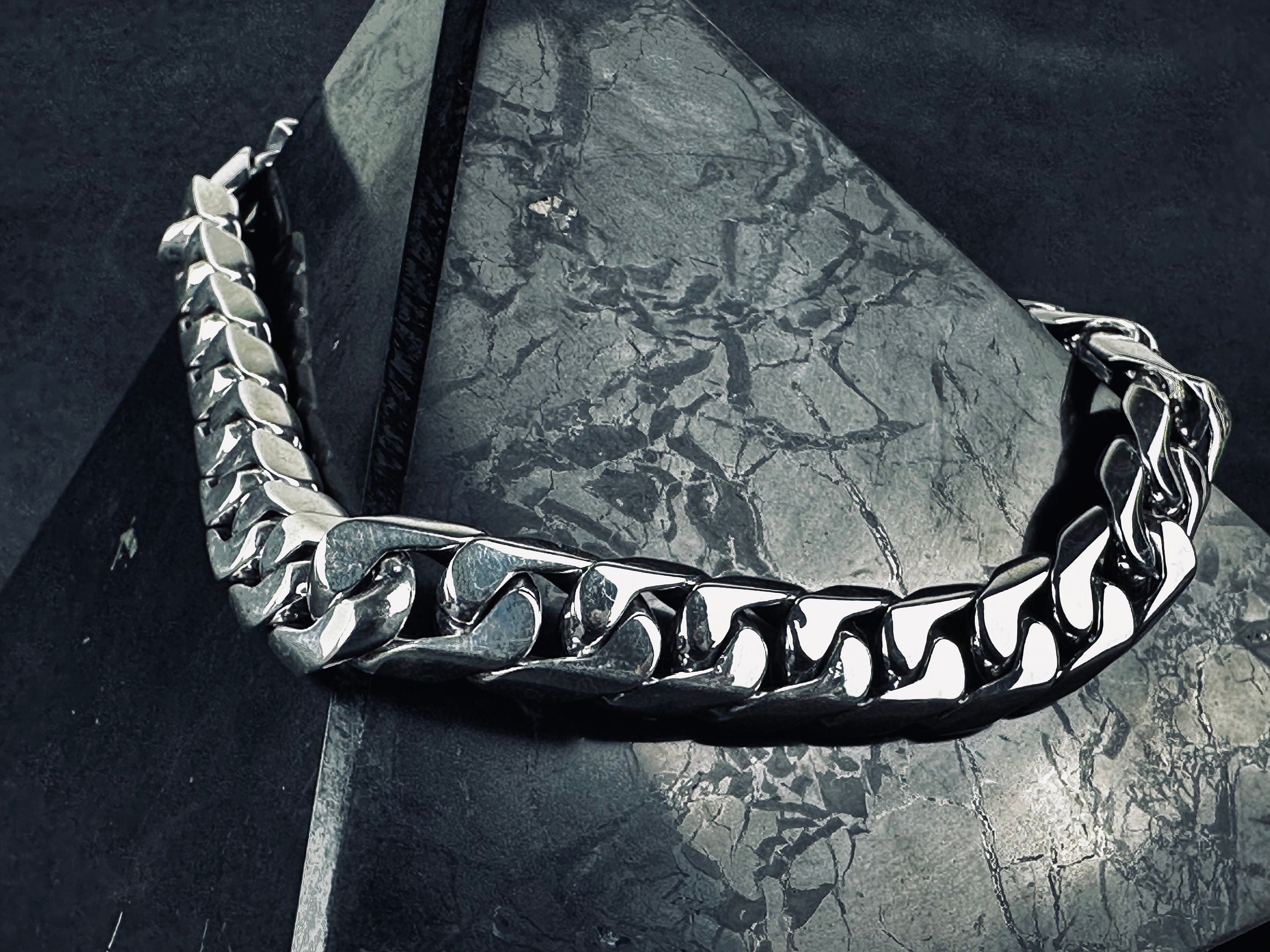 Silver Bracelet: Handmade 925 Sterling - Removable Custom Look