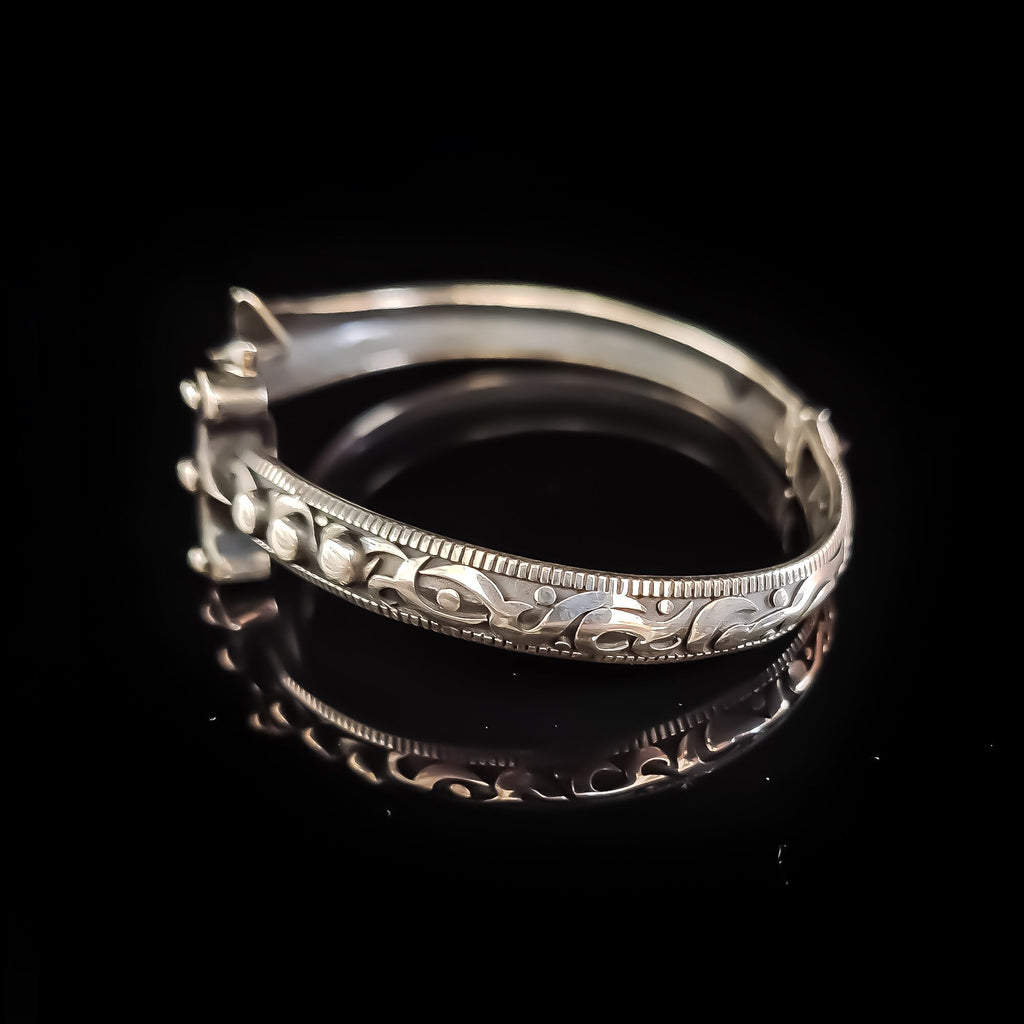 Sword Bracelet: Sterling Silver Handmade - Warrior Cuff Design