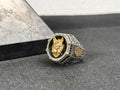 Wolf Signet Ring: Men's Sterling Silver Statement (Handmade)