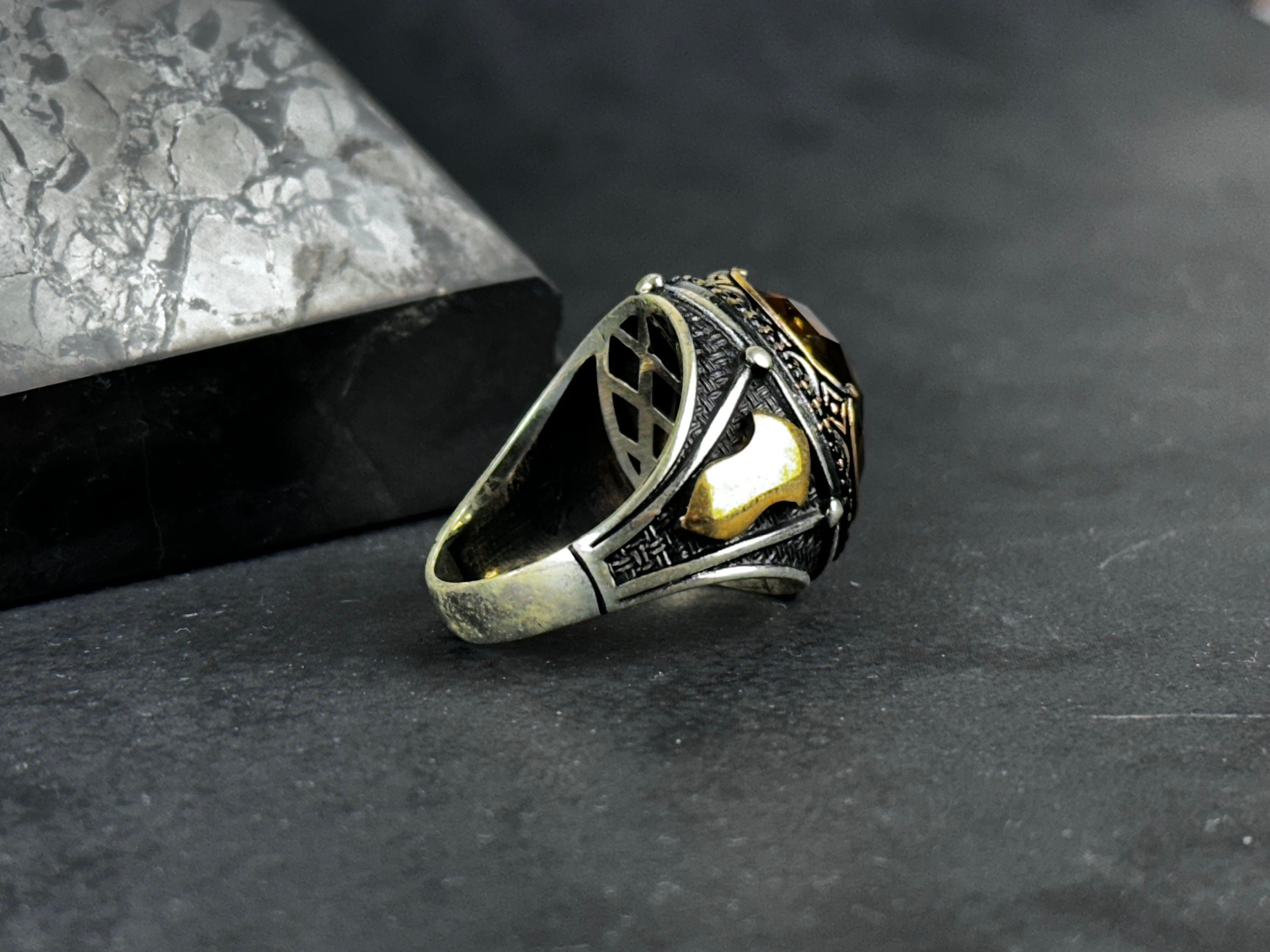 Color Change Diaspore Ring: Sterling Silver, Unique Gemstone