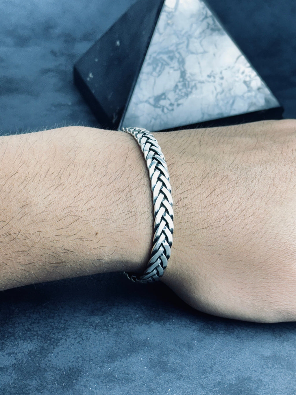 Byzantine Bracelet: Sterling Silver Ancient Rome Style (Handmade)