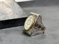 Solomon King Ring: Sterling Silver Jewish Star (Handmade Men's Signet)