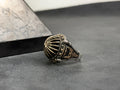 Islamic Sterling Silver Ring Al Aqsa Mosque (Oversized, Handmade)