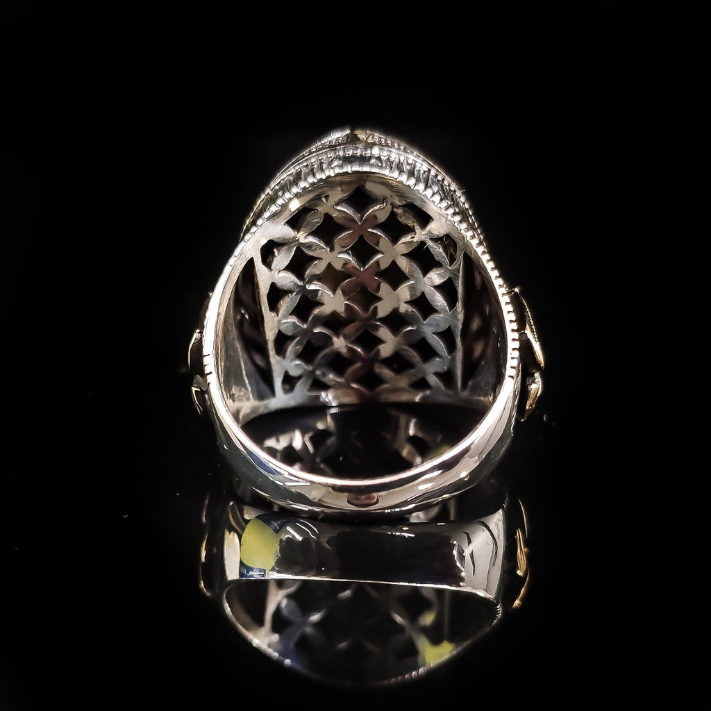 Sultanite Silver Ring, Color Changing Gemstone (Handmade)